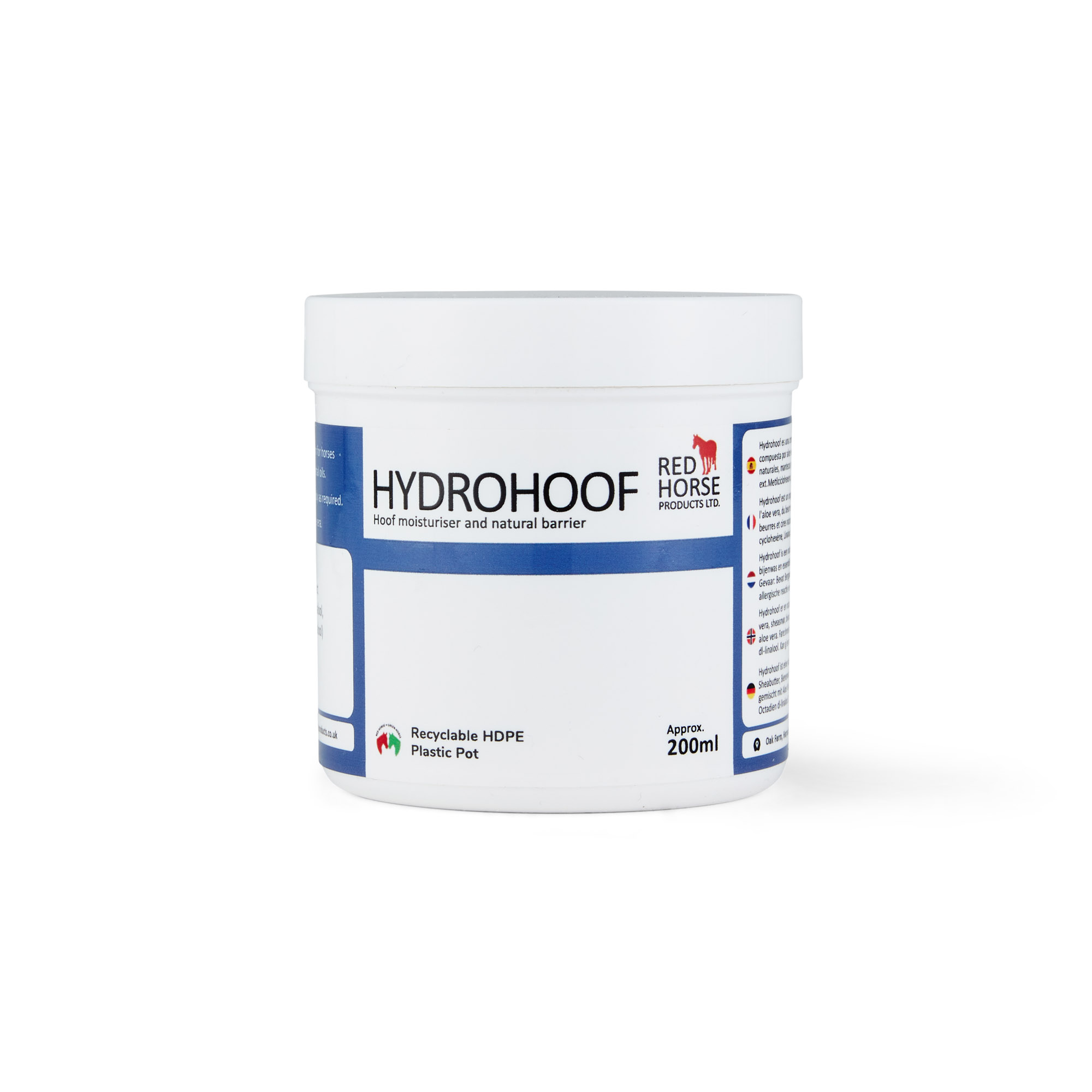 200ml pot of Hydrohoof hoof dressing